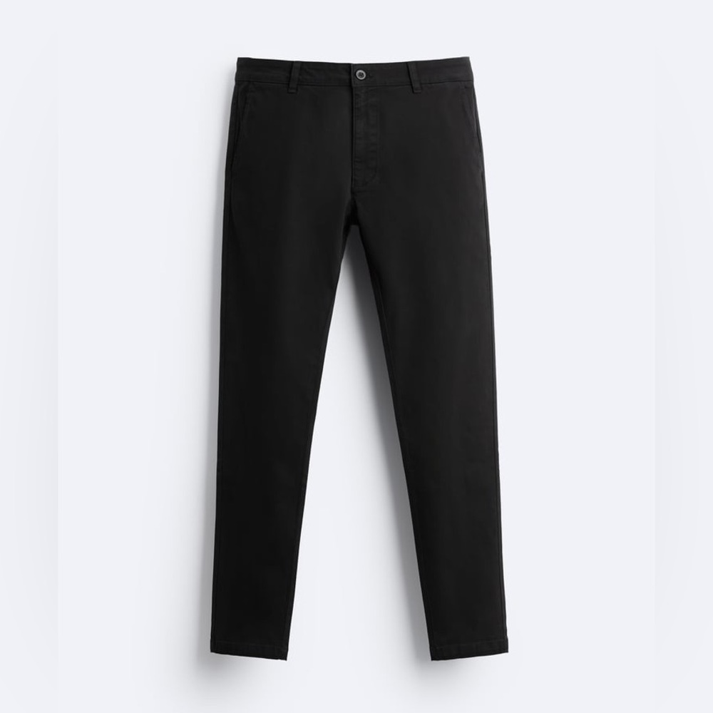 Zara men’s black chino pants size 30